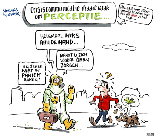 Crisiscommunicatie bij stralingsincidenten